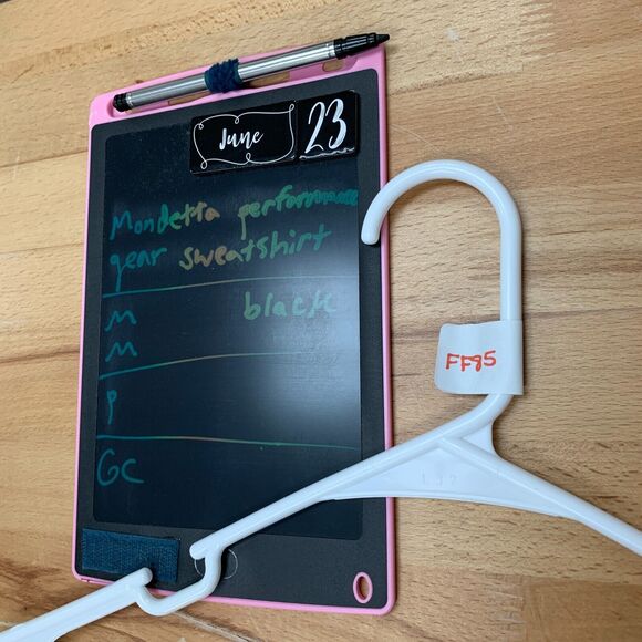 Mondetta Training Sweatshirt Mens M Medium Black Running Quarter Zip Thumb Holes - Picture 11 of 12